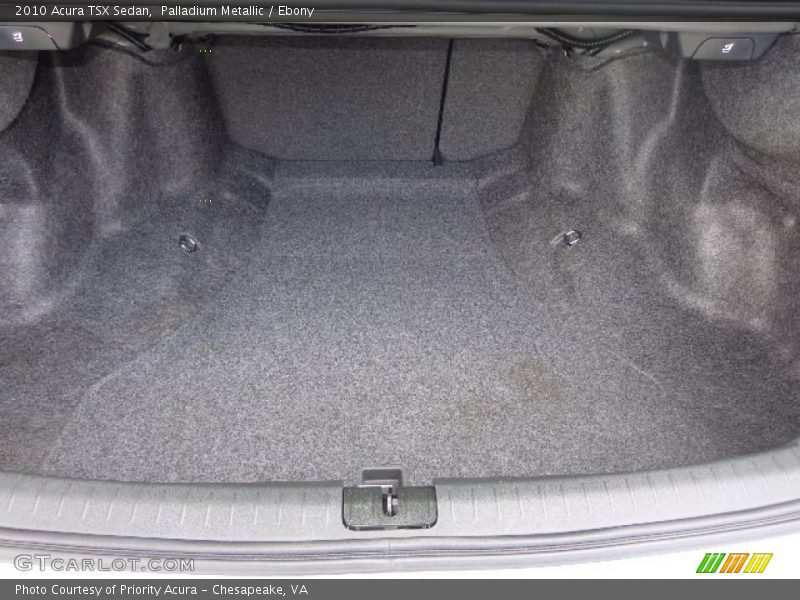  2010 TSX Sedan Trunk