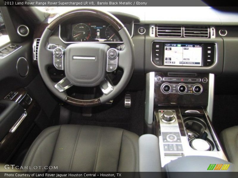 Barolo Black Metallic / Ebony 2013 Land Rover Range Rover Supercharged LR V8