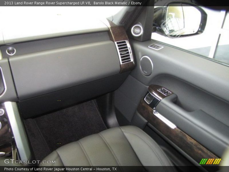 Barolo Black Metallic / Ebony 2013 Land Rover Range Rover Supercharged LR V8