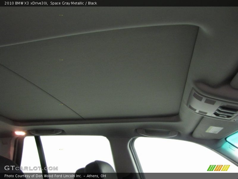 Space Gray Metallic / Black 2010 BMW X3 xDrive30i