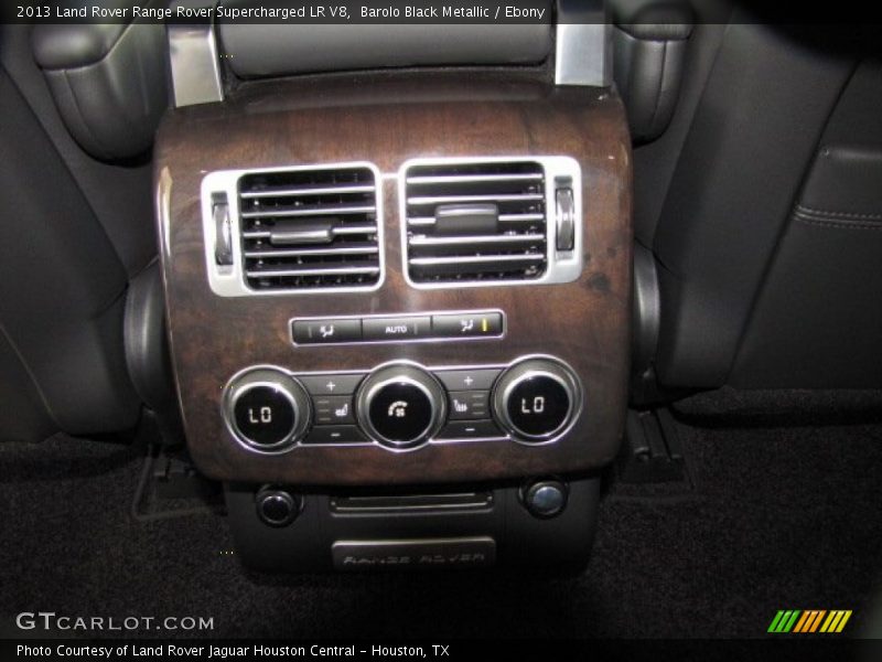 Barolo Black Metallic / Ebony 2013 Land Rover Range Rover Supercharged LR V8