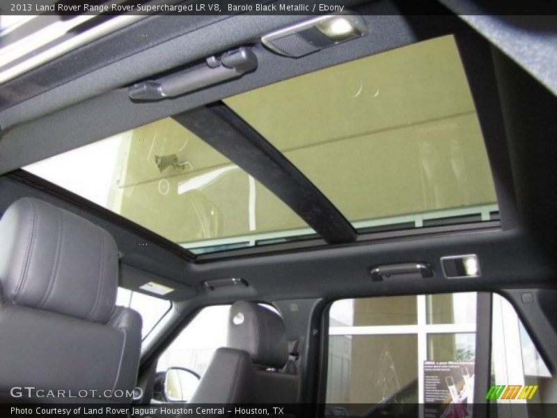 Barolo Black Metallic / Ebony 2013 Land Rover Range Rover Supercharged LR V8