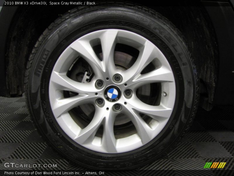 Space Gray Metallic / Black 2010 BMW X3 xDrive30i