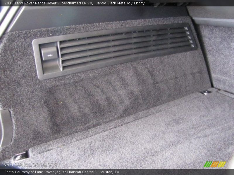 Barolo Black Metallic / Ebony 2013 Land Rover Range Rover Supercharged LR V8