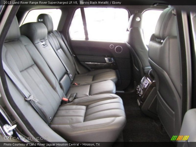 Barolo Black Metallic / Ebony 2013 Land Rover Range Rover Supercharged LR V8
