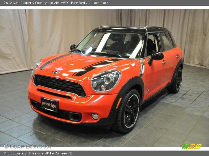 Pure Red / Carbon Black 2012 Mini Cooper S Countryman All4 AWD
