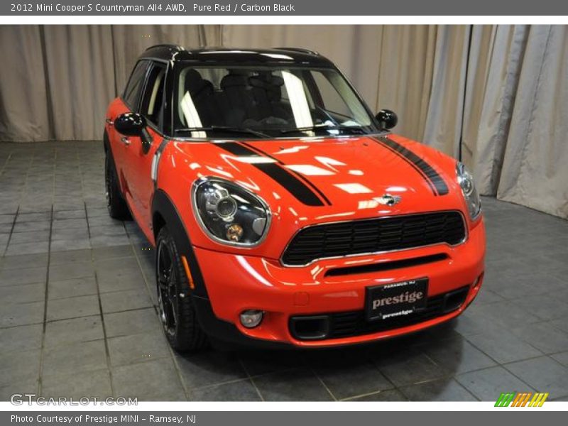 Pure Red / Carbon Black 2012 Mini Cooper S Countryman All4 AWD