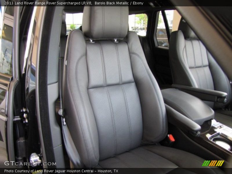 Barolo Black Metallic / Ebony 2013 Land Rover Range Rover Supercharged LR V8
