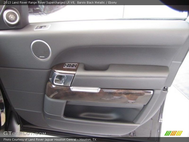 Barolo Black Metallic / Ebony 2013 Land Rover Range Rover Supercharged LR V8