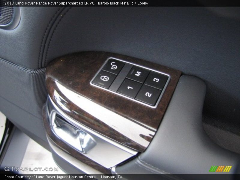 Barolo Black Metallic / Ebony 2013 Land Rover Range Rover Supercharged LR V8