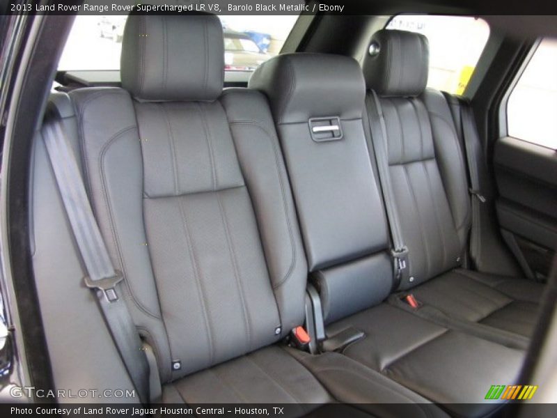 Barolo Black Metallic / Ebony 2013 Land Rover Range Rover Supercharged LR V8
