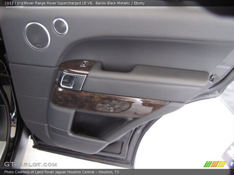 Barolo Black Metallic / Ebony 2013 Land Rover Range Rover Supercharged LR V8