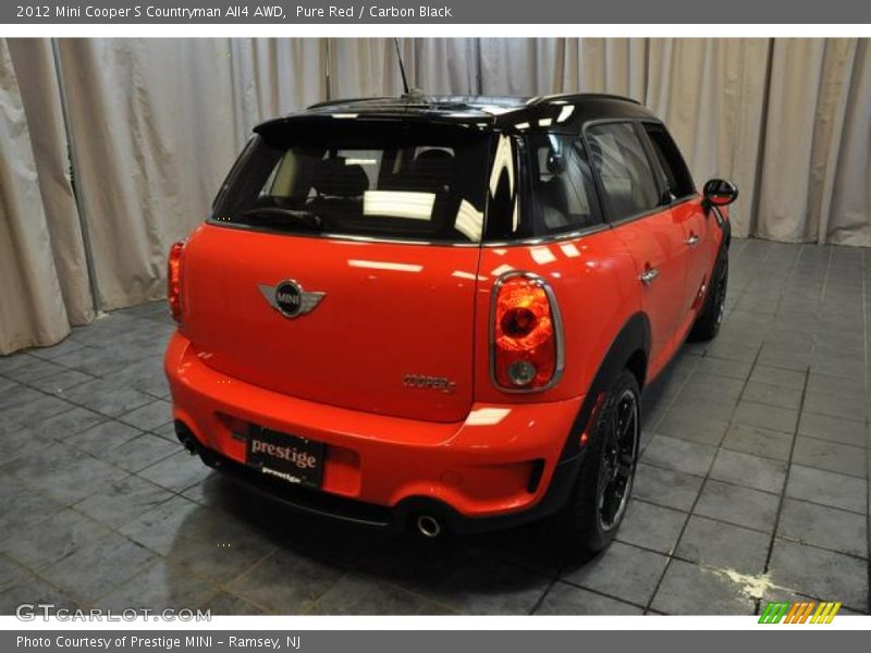 Pure Red / Carbon Black 2012 Mini Cooper S Countryman All4 AWD