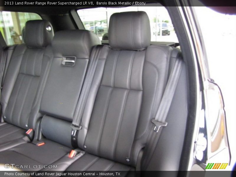 Barolo Black Metallic / Ebony 2013 Land Rover Range Rover Supercharged LR V8