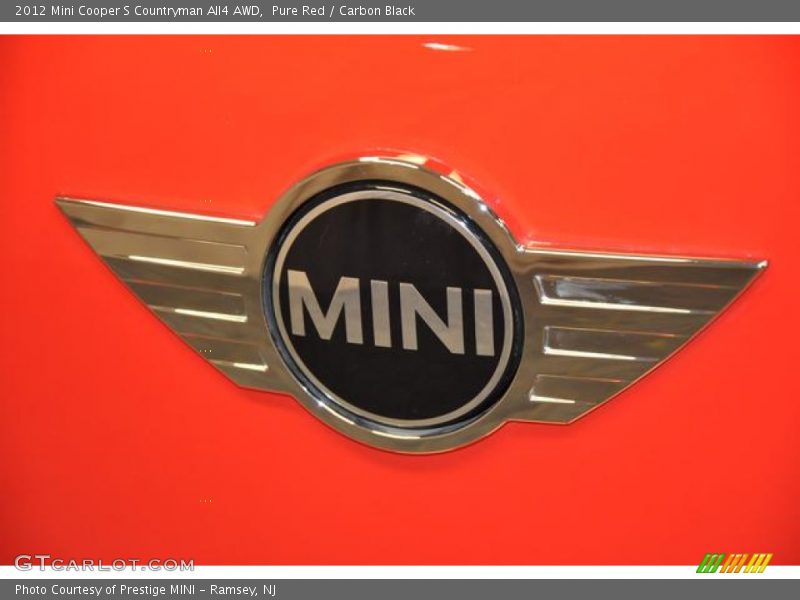 Pure Red / Carbon Black 2012 Mini Cooper S Countryman All4 AWD