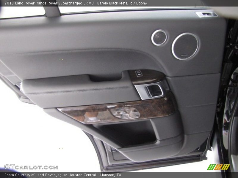 Barolo Black Metallic / Ebony 2013 Land Rover Range Rover Supercharged LR V8