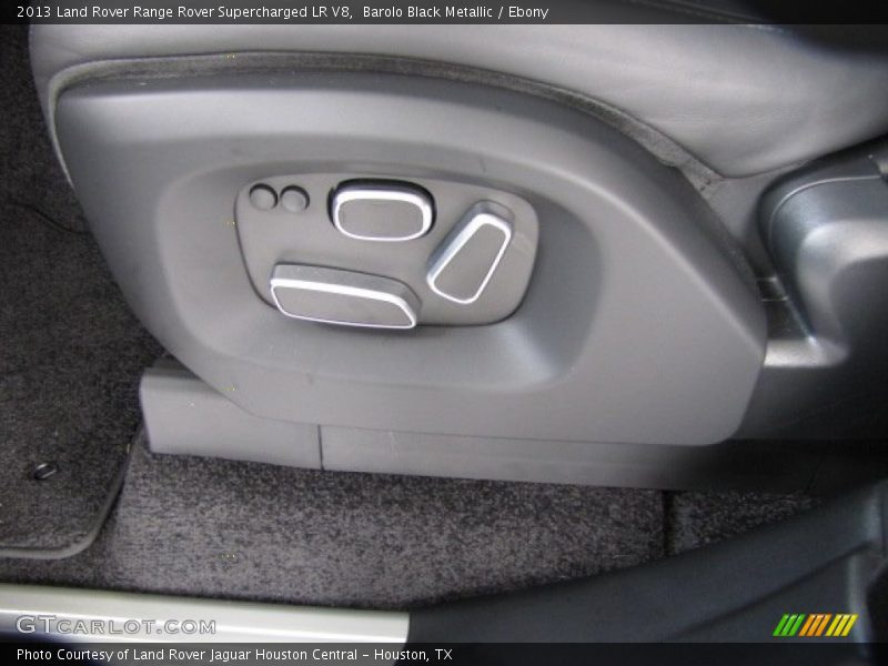 Barolo Black Metallic / Ebony 2013 Land Rover Range Rover Supercharged LR V8