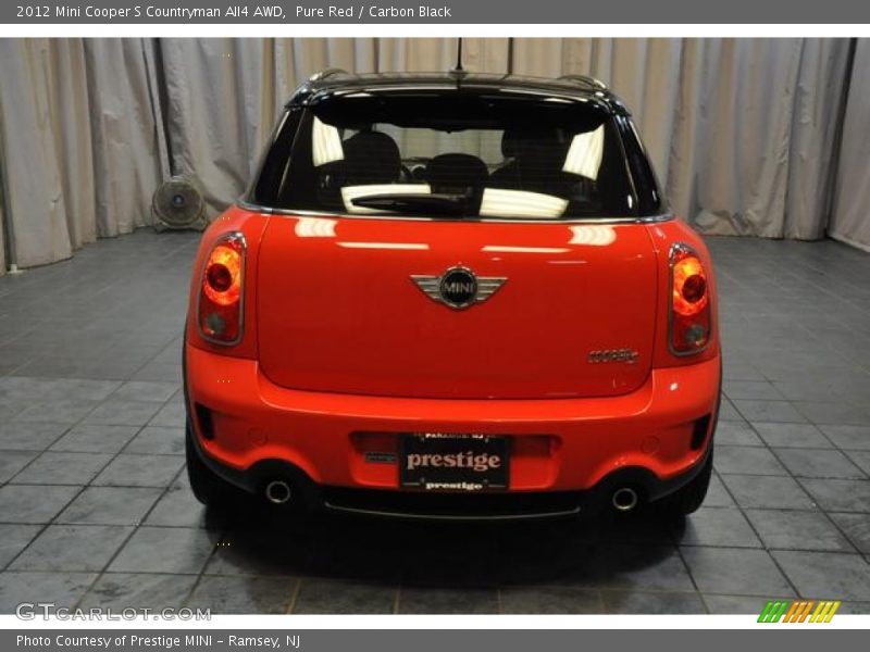 Pure Red / Carbon Black 2012 Mini Cooper S Countryman All4 AWD