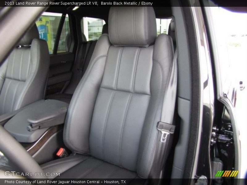 Barolo Black Metallic / Ebony 2013 Land Rover Range Rover Supercharged LR V8