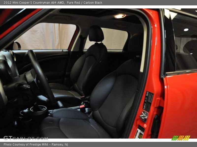 Pure Red / Carbon Black 2012 Mini Cooper S Countryman All4 AWD