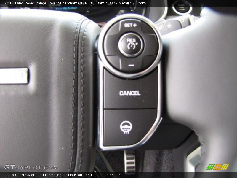 Barolo Black Metallic / Ebony 2013 Land Rover Range Rover Supercharged LR V8