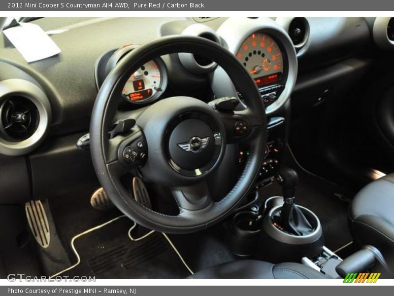 Pure Red / Carbon Black 2012 Mini Cooper S Countryman All4 AWD
