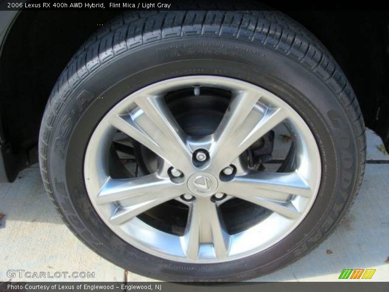 Flint Mica / Light Gray 2006 Lexus RX 400h AWD Hybrid