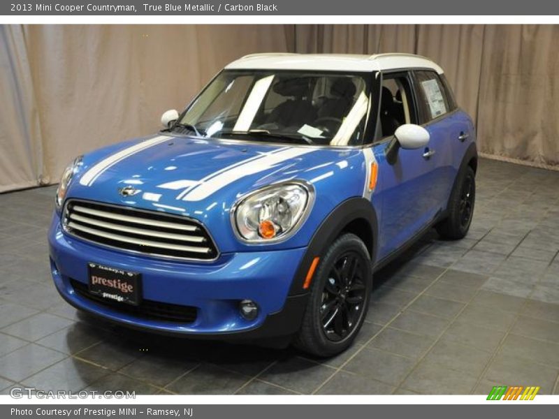 True Blue Metallic / Carbon Black 2013 Mini Cooper Countryman