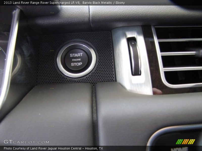Barolo Black Metallic / Ebony 2013 Land Rover Range Rover Supercharged LR V8