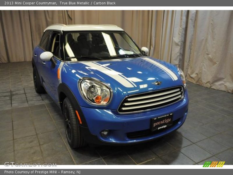 True Blue Metallic / Carbon Black 2013 Mini Cooper Countryman