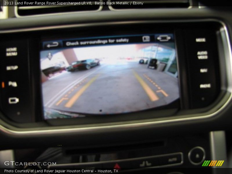 Barolo Black Metallic / Ebony 2013 Land Rover Range Rover Supercharged LR V8