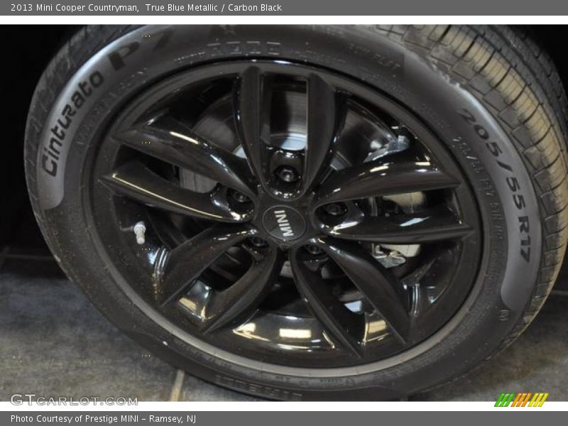 True Blue Metallic / Carbon Black 2013 Mini Cooper Countryman