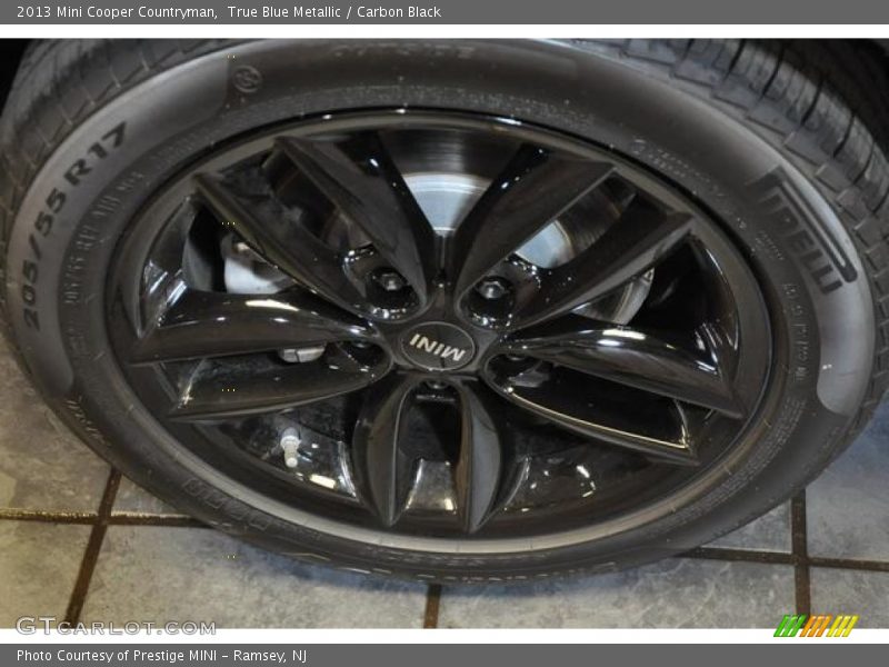 True Blue Metallic / Carbon Black 2013 Mini Cooper Countryman