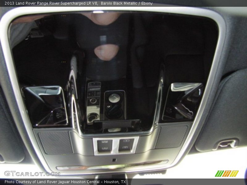 Barolo Black Metallic / Ebony 2013 Land Rover Range Rover Supercharged LR V8