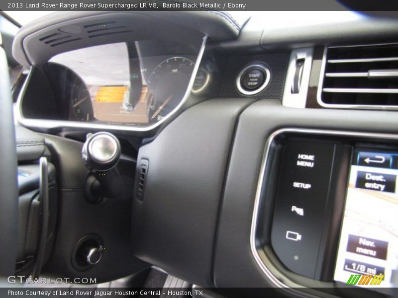 Barolo Black Metallic / Ebony 2013 Land Rover Range Rover Supercharged LR V8