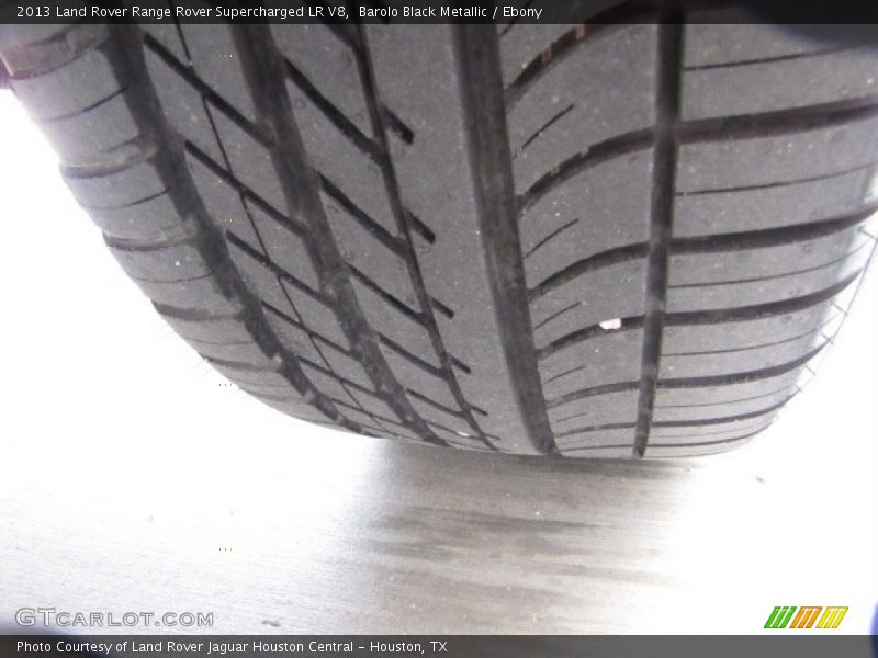Barolo Black Metallic / Ebony 2013 Land Rover Range Rover Supercharged LR V8