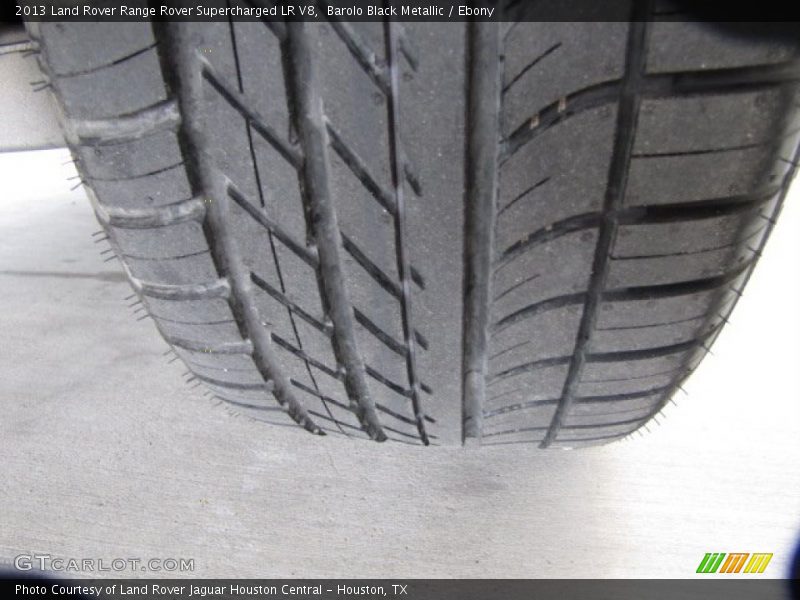 Barolo Black Metallic / Ebony 2013 Land Rover Range Rover Supercharged LR V8