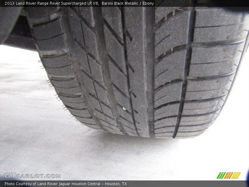 Barolo Black Metallic / Ebony 2013 Land Rover Range Rover Supercharged LR V8