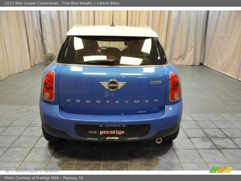 True Blue Metallic / Carbon Black 2013 Mini Cooper Countryman