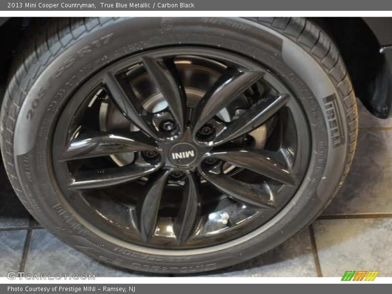 True Blue Metallic / Carbon Black 2013 Mini Cooper Countryman