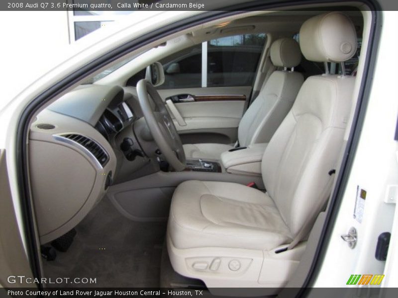 Calla White / Cardamom Beige 2008 Audi Q7 3.6 Premium quattro