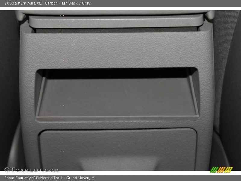 Carbon Flash Black / Gray 2008 Saturn Aura XE