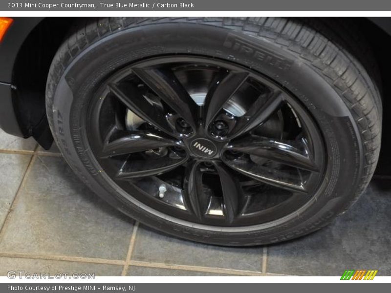 True Blue Metallic / Carbon Black 2013 Mini Cooper Countryman