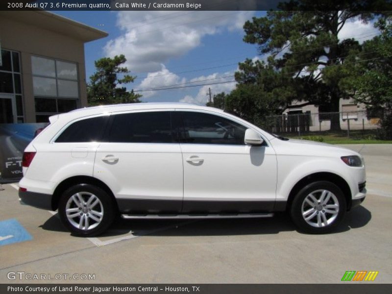 Calla White / Cardamom Beige 2008 Audi Q7 3.6 Premium quattro