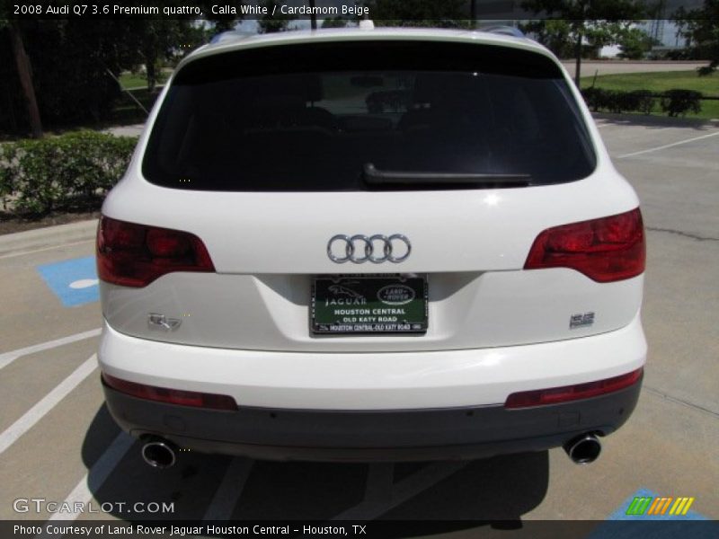 Calla White / Cardamom Beige 2008 Audi Q7 3.6 Premium quattro