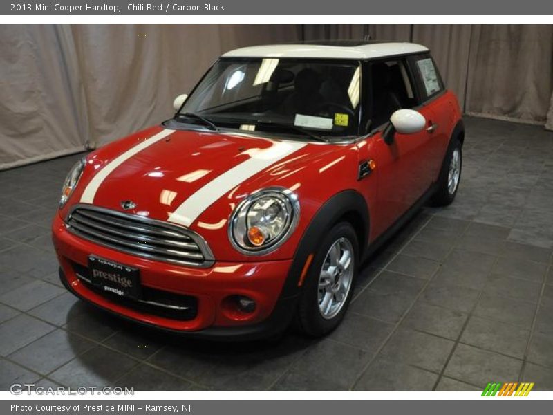 Chili Red / Carbon Black 2013 Mini Cooper Hardtop