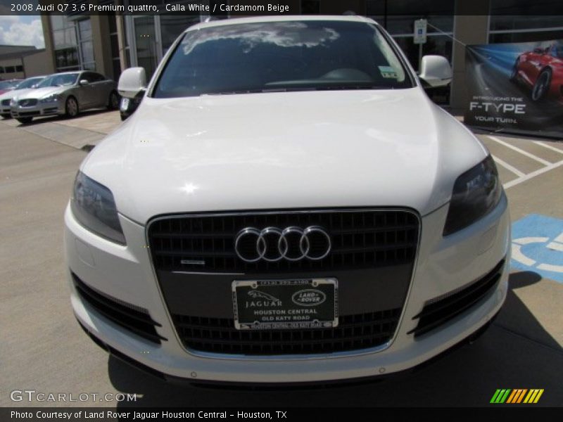 Calla White / Cardamom Beige 2008 Audi Q7 3.6 Premium quattro