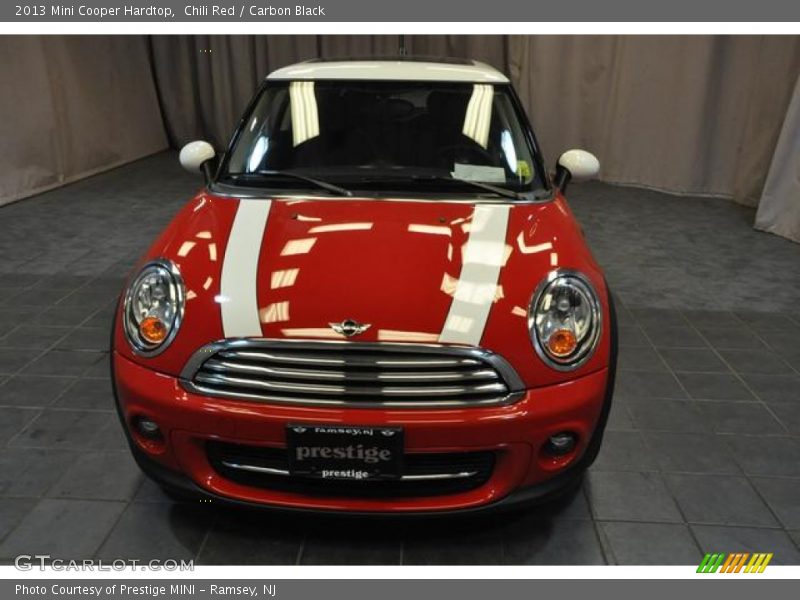 Chili Red / Carbon Black 2013 Mini Cooper Hardtop