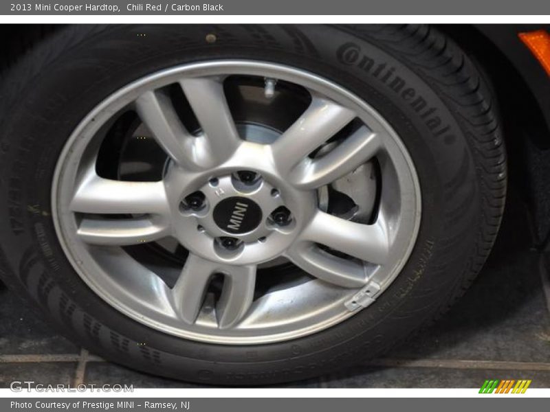 Chili Red / Carbon Black 2013 Mini Cooper Hardtop