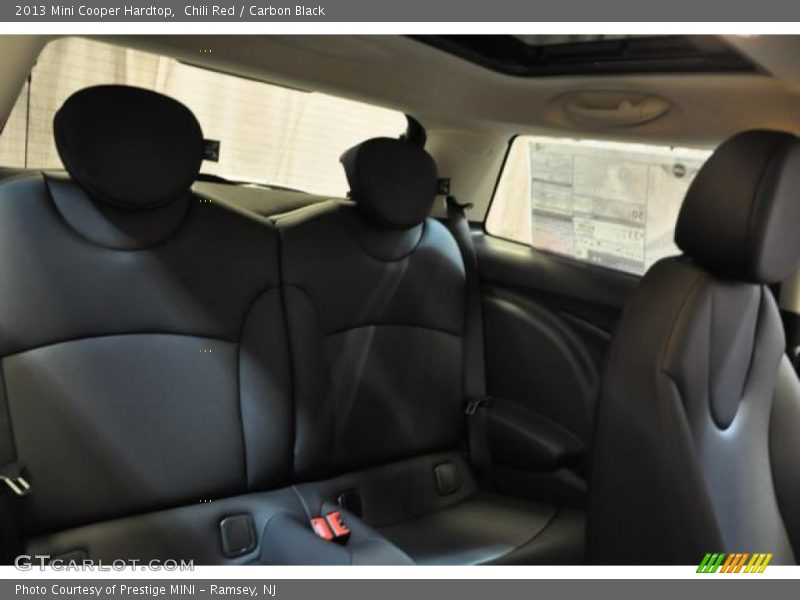 Chili Red / Carbon Black 2013 Mini Cooper Hardtop